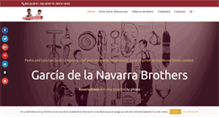 Desktop Screenshot of garciadelanavarra.com