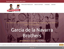 Tablet Screenshot of garciadelanavarra.com